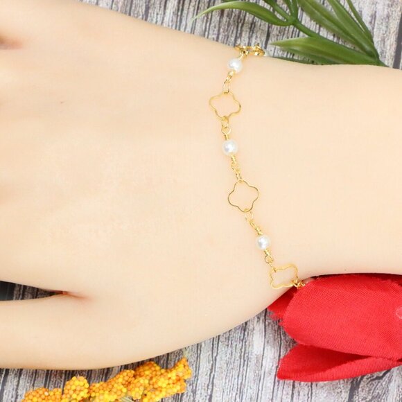 "Trendy Handmade Bracelet – A Stylish Gift for Women & Girls, MAR091611 - Picture 10 of 10